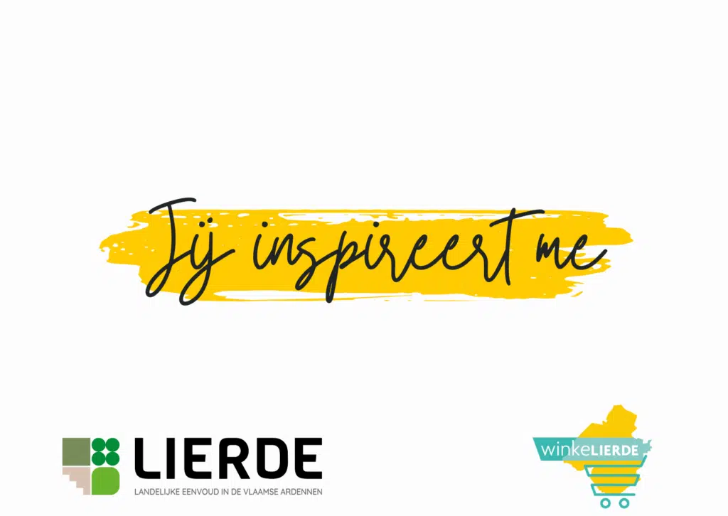 Jij inspireert me, complimentendag Lierde